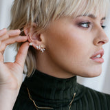 Fiore Studs - Gold