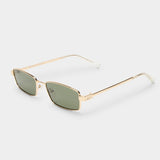 Bizarro Sunglasses - Bright Gold / Clear
