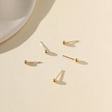 Classic Stud Earrings - Gold