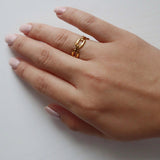 Chain Link Ring - Gold