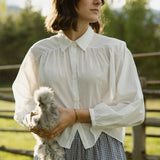 Juliet Blouse - White