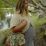 Picnic Dress - Black / White