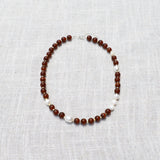 Coffee Pearl Necklace