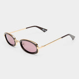 Mecharo Sunglasses - Gold / Dark Chocolate