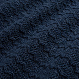 Cropped Sleeveless Cardigan - Navy