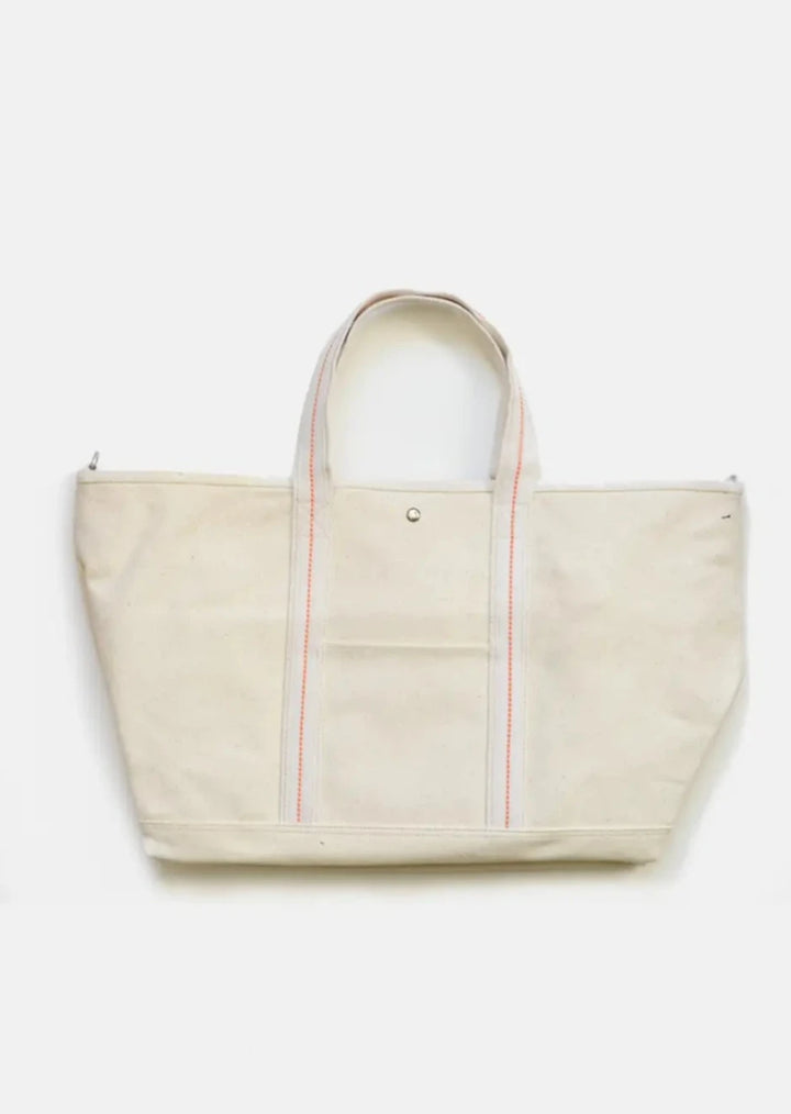 Rugged Natural Canvas Tote - Classic Everyday