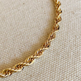 Rope Anklet - Gold