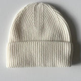 Merino Wool Everyday Beanie - Off White