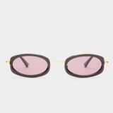 Mecharo Sunglasses - Gold / Dark Chocolate