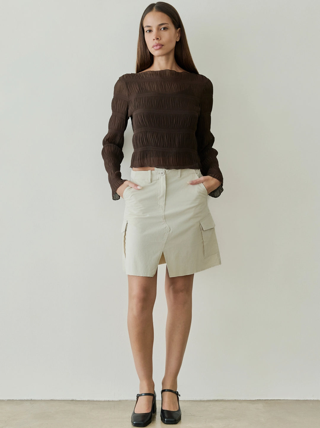 Runa Top - Brown