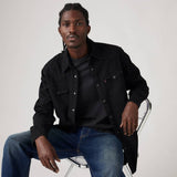 Barstow Western Shirt - Marble Black Denim