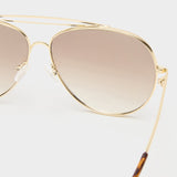 Abracadabra Sunglasses - Bright Gold