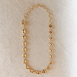 Puffy Mariner Choker - Gold