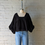 Fluvia Blouse - Noir