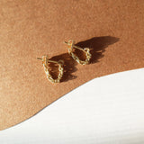 Rope Earrings - Gold