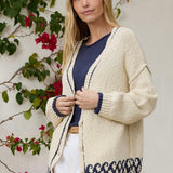 Skipper Cardigan - Paper Combo