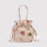 Nylon Drawstring Bag - Abstract Floral