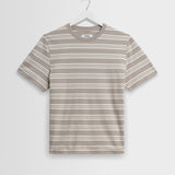 Dean SS Tee - Taupe / Ecru