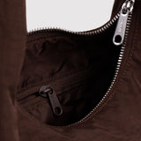 Small Nylon Meringue Bag - Coffee