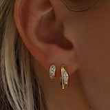 Aurum Hoops - Gold