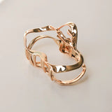 Wave Claw Clip - Gold