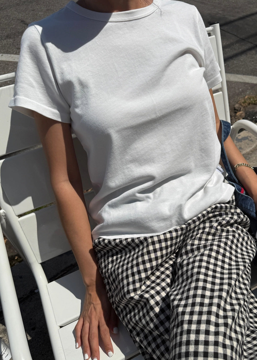 Go To Tee - Vintage White