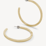 Large Hoops - Alabaster