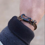 Tactical Cord Bracelet - Red / Black