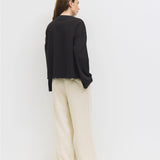 Callahan Top - Brown / Navy