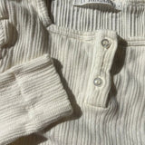 Pointelle Henley - White