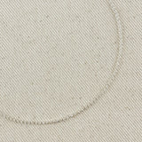 Round Rolo Chain Necklace - Silver