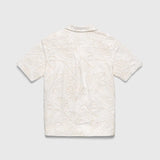 Mariner Leaf Camp Collar Shirt - White