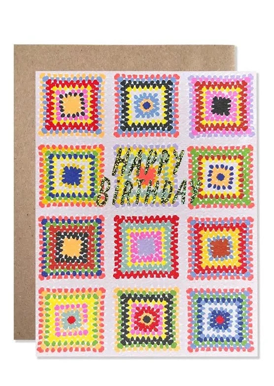 Birthday - Crochet Quilt