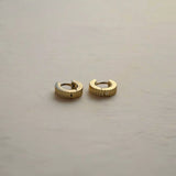 Gemma Hoops - Gold
