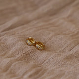 Meave Huggie Hoops - Gold