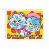 Meowy Much Love Card