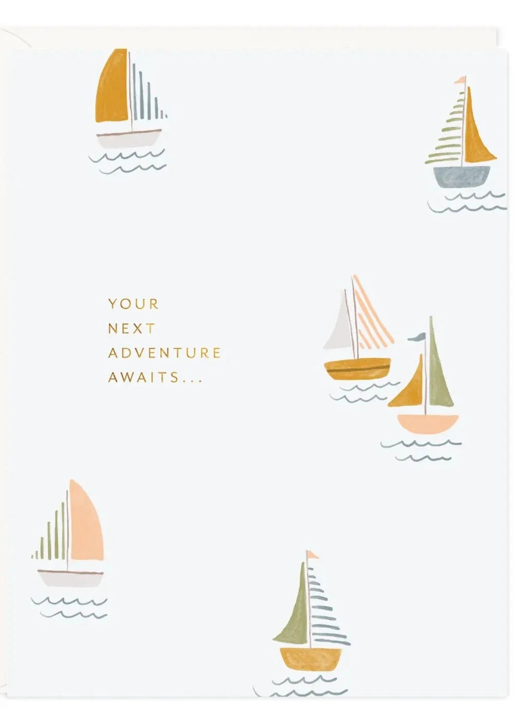 Next Adventure Sailboat Card