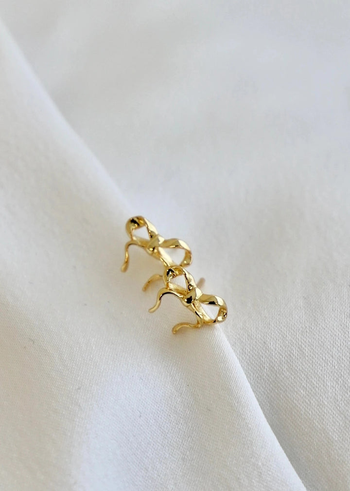 Bow Studs - Gold