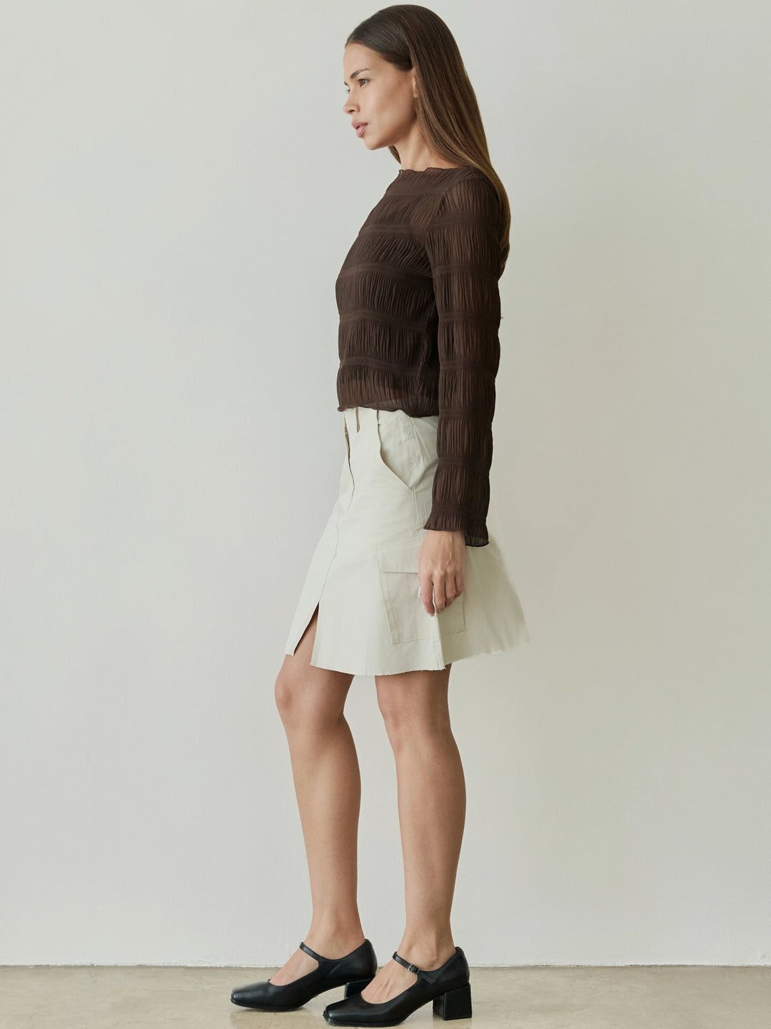 Runa Top - Brown