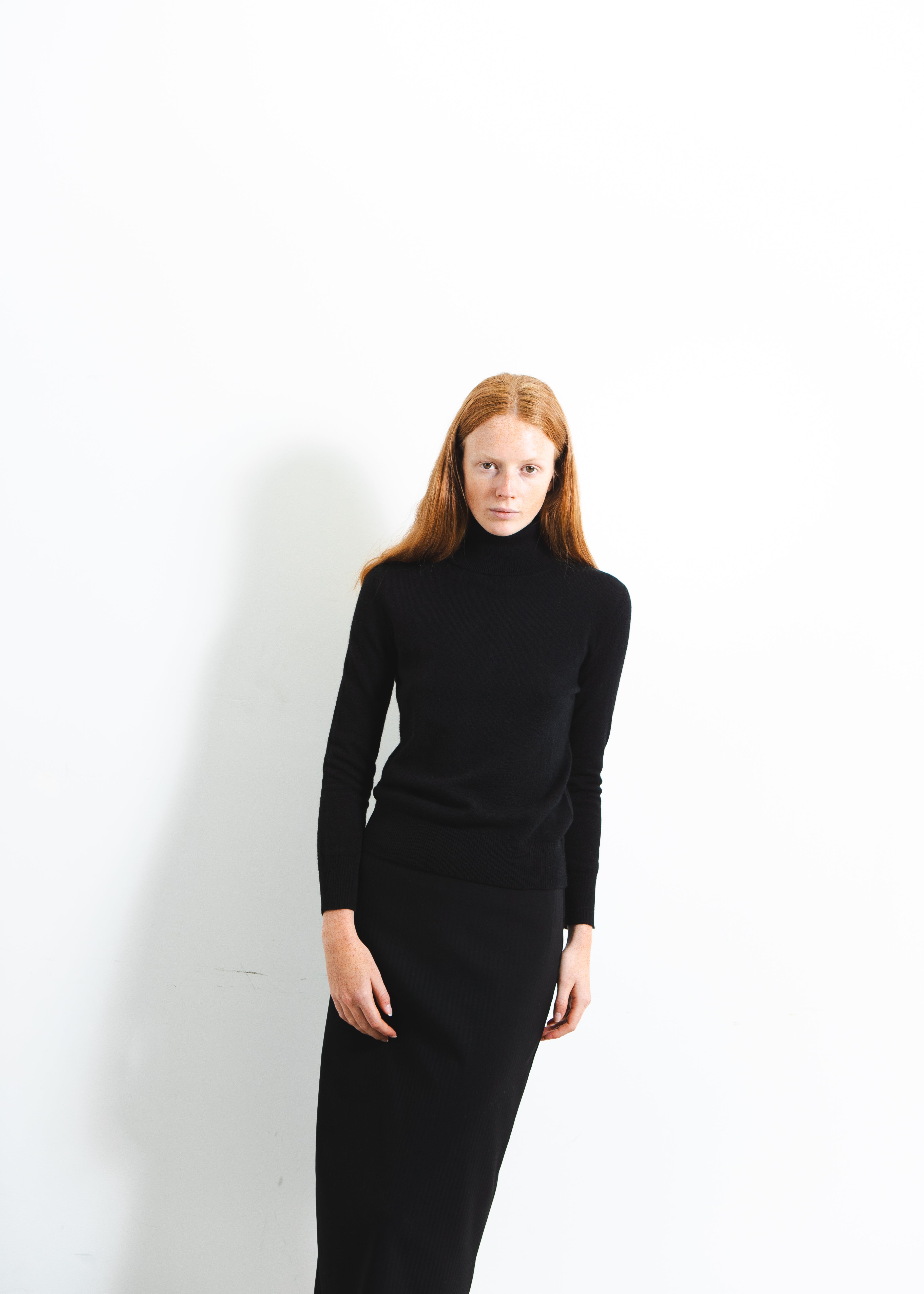 Turtleneck Sweater - Black