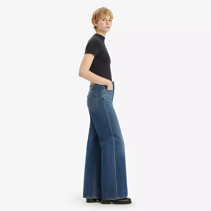 Ribcage Wide Leg Jeans - Polar Perimiter