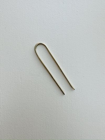 Brass Hair Pin - Short