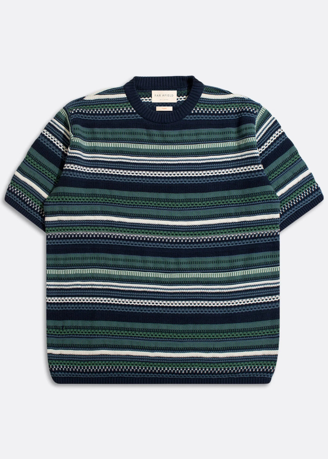 Newport Knitted Shirt - Blue / Green