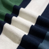 Velzy Cardigan - Navy iris / Green
