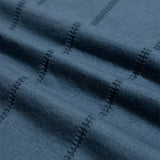 Jacobs S/S Polo - Blue Punched Stripe