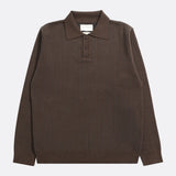 Benny Knit Polo - Brown