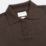 Benny Knit Polo - Brown