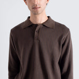 Benny Knit Polo - Brown