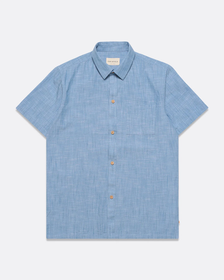 Costa S/S Shirt - Allure Blue
