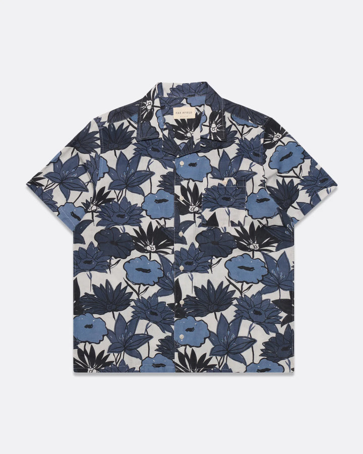 Selleck S/S Shirt - Navy Iris